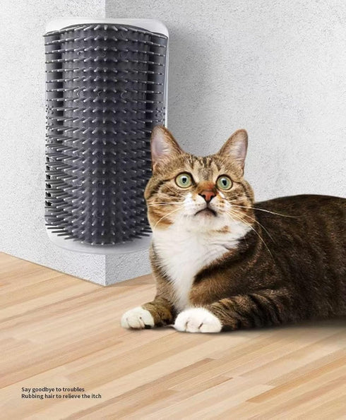 Softer Cat Self Groomer Cat Corner Scratcher Cat Wall Scratchers Cat Face Scratchers Corner Cat Scratcher Cat Self Groomer for Indoor Cats Corner ...