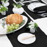 Solino Home Linen Black Table Runner 72 Inches Long - 100% Pure Linen Hemstitch Table Runner 14 x 72 Inch for Dresser, Dining, Summer, Fall, Hallo...