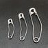 50PCS 54mm(2.1") Curved Safety Pins Silver Quilting Basting Pins, Bent Safety Pins for for Art Sewing,Crafting, Knitting,Garment Fastening and Jew...