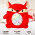 Baby Sleep Soother Happy Fox - Toddler Portable Sound Machine with Night Light Projector - Plush Toy Crib Soother with Music and Lights to Aid Sle...