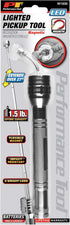 Performance Tool W1930 Telescoping Magnetic Flashlight with Flexible Magnet, Extends to 27-Inches, 6 LEDs, Impact Resistant Aluminum Construction...