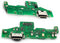 USB Charger Charging Port Dock Connector Ribbon Flex Cable PCB Board Replacement Compatible with Moto G40 Fusion PANV0001IN, PANV0005IN, PANV0009I...