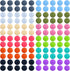 120 Pcs Silicone Round Bead, MaehSab 12mm Silicone Beads Bulk with 5 Meters Elastic Beaded Rope, Silicone Beads Making Kit for Necklace Bracelet K...