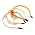 Baby Girl Floral HairBand Headbands Hair Accessories Gifts Plastic Flower Crown for Girl and Women...