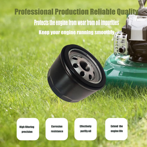 12-050-01-S Oil Filter for 12 050 01 12 050 01-S1 KH-12-050-01-S KH-12-050-08, AM125424, 49065-7007 49065-0721 492932S Cub Cadet, Craftsman, Troy ...