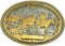Montana Silversmiths Silver Belt Buckle...