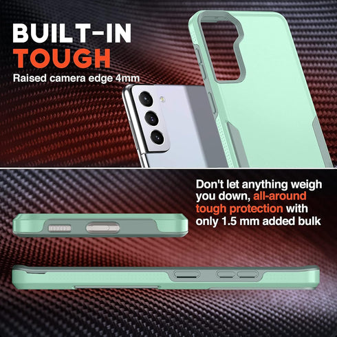 NTG [1st Generation Designed for Samsung S21 Plus Case, Heavy-Duty Tough Rugged Lightweight Slim Shockproof Protective Case for Samsung Galaxy S21...