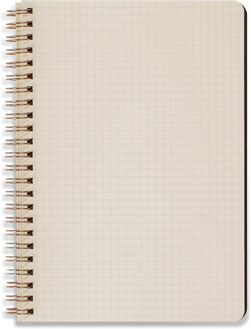 Romeo Japanese Notebook, Spiral Bound, B6 (4.9" x 6.9"), Grid, 140 pages...
