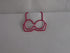 100 Count Bra Bikini Shaped Paper Clips Great for Paper Clip Collectors or Office Gift - Comes in Round Tin with Lid and Gift Box - Pink...