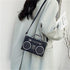 Unique Vintage Radio Shaped Cross-Body Bag Women Clip Clasp Shoulder Bag Handbag...
