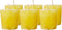 Aroma Naturals Ambiance Votive Candle, Yellow/Orange/Lemongrass, 6 Count...
