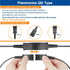 U10 Headset Adapter RJ9 to QD Cable for Plantronics Quick Disconnect Headsets Coil Cord Compatible with Cisco IP Phones 6945 7940 7942 7945 7960 7...