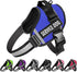 Dog Harness,No-Pull Service Dog Harness with Handle Adjustable Outdoor Pet Dog Vest 3M Reflective Nylon Material Vest for Breeds,Easy Control for ...