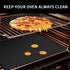 Oven Liners for Bottom of Oven-23.6x15.7 Inch Heavy Duty Non-stick Reusable Oven Spill Protector Mat Kitchen Accessory for Gas Electric Oven,Toast...