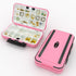 Portable Small travel Jewelry Box Organizer case pink with earrings necklaces storage,trendy Gifts for kids girls teenage women and Mom in birthda...