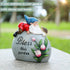 Garden Stones Statues Outdoor Decor, Novelty Gnome Garden Sculptures Stones Statue with Flower and Turtle Figurine Decoration for Patio Yard Porch...