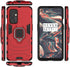 Case for OnePlus 9 Case Cover,Bracket Shell Case for OnePlus 9 LE2110 LE2111 Case Red...
