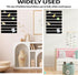 8 Pcs Black Felt Pin Board Bar Strips Bulletin Board ?Self-Adhesive Bulletin Board Bar Strips?Cork Boards for Walls with 35 Pushpins, for Paste No...