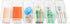 ihomecooker 6 Set Clear Plastic Junk Drawer Organizer Vanity Curlery Utensil Makeups Organizer for Kitchen 9''X 3''...