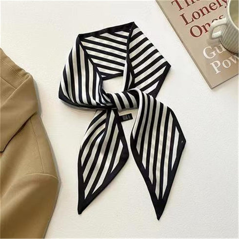 4 Pack Purse Scarf for Bags Silk Head Scarf for Hair Handbag Women Scarfs Band Hair Neck Scarves Fashion Gifts,10...