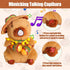 Talking Capybara Plush Toy, Dancing Capybara Stuffed Animal, Interactive Toy Mimicking Capybara Plushie Repeating What You Say, Musical Funny Toy ...