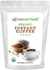 Organic Instant Coffee Powder, Dark Roast Delight, Rich In Immune-Supporting Antioxidants, Boosts Mood, Energy, and Memory, Enjoy Hot Or Iced, Glu...
