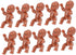 30pcs Baby Full Moon Doll Mini Baby Dolls Baby Products for Newborns Small Plastic Baby Bathing Tiny Baby Figurines Plastic Lovely Baby Statue Par...