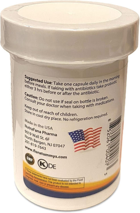 50 High Potency Adult Probiotic, 50 Billion CFU, Prebiotics, Dairy Free, Gluten Free Probiotic, Non-GMO, Sugar-Free, Made in USA...