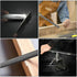 8 Inch Half Round Hand File with High Carbon Hardened Steel and Plastic Handle, Comfortable Anti-Slip Grip, for Shaping Metal, Wood, Ceramic, Leat...