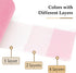 Pink Tulle Fabric Roll 6 Inch by 100 Yards (300 feet) Sheer Netting Spool for Tutu Skirt Gift Wrapping Wedding Valentine's Day Baby Shower Party D...