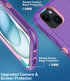 for iPhone 15 Plus Case, with Built in Screen Protector Heavy Duty Drop Protection, Full Body Rugged Shockproof Dust Proof Protective Phone Cover ...