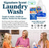 Laundry Detergent for Sensitive Skin | Gentle & Safe for Baby Clothes | Plant-Based | Easy to Dissolve to Create a Liquid| Include 1 Refillable Bo...
