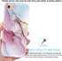 JIAXIUFEN Compatible with iPhone SE 2022 Case,iPhone SE 2020 Case, Gold Glitter Marble Desgin Slim Shockproof Flexible Soft Silicone Cover Phone C...