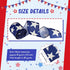 2 Rolls 20 Yard Star Blue Wired Edge Ribbon Patriotic Ribbon 2.5 Inch 4th of July Ribbon Beige Navy Blue DIY Crafts Ribbon for Party Decorations W...