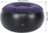 Indoor Outdoor Inflatable Stool, Footstool Leg Rest Pillow Car Flocking Couch Round Air Ottoman Cushion Fast Inflating Chair Travel Accessories fo...
