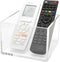 Remote Control Holder, TV Remote Organizer Caddy for Table, Acrylic Remote Storage Box, Clear...