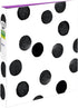 Avery Durable View 3 Ring Binder, 1 Inch Round Rings, Black and White Dots, 1 Fashion Binder (26744)...