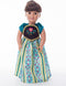 Little Adventures Scandinavian Princess Coronation Doll Dress - Doll Not Included - Machine Washable Child Pretend Play and Party Doll Clothes wit...