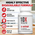 10X Health 5 MTHF Supplement - Methylated Multivitamin with Methylfolate & Magnesium for Brain, Heart Health, DNA & Neurotransmitter Synthesis - B...