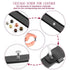 150 Sets Chicago Screw Kit 6 Color Leather Rivets Screw Rivets Chicago Screw Buttons DIY Leather Trim Black Silver Gold Copper Rose Gold ?M5*4 * 2...