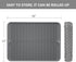 Silicone Dish Drying Mat for Kitchen Counter or Kitchen Dishes or Kitchen Mat for Countertop,Dish Drainer Mat for Easy to Clean,Quick Dry - 12"*16...