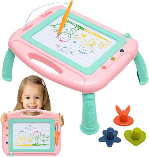 Toys for 1-2 Year Old Girls,Magnetic Drawing Board Toddler Toys for Girls Boys,Erasable Doodle Board Kids Toys,Birthday Gifts for 1 2 3 Year Old G...