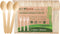 120 PCs Wooden spoons for eating | 6.5" Splinter Free Compostable spoons, Biodegradable, Eco-Friendly | 100% All - Natural small wooden spoons for...