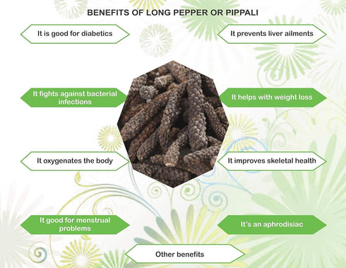 AYURVEDASHREE Whole Long Pepper Best Indian Long Pepper (Pippali) 100 Gm Pack...