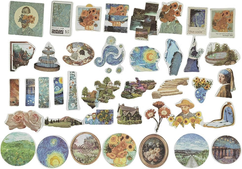 100 Pieces Vintage Scrapbook Supplies Ephemera Pack for Junk Journal Planners Scrapbooking Paper Stickers for Art Aesthetic Journaling Kit Collage...
