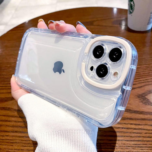 Ownest Compatible with iPhone 13 Pro Max Case with Clear Kickstand Creative Protective Design Case with Camera Holder for TPU Slim Shockproof Cool...