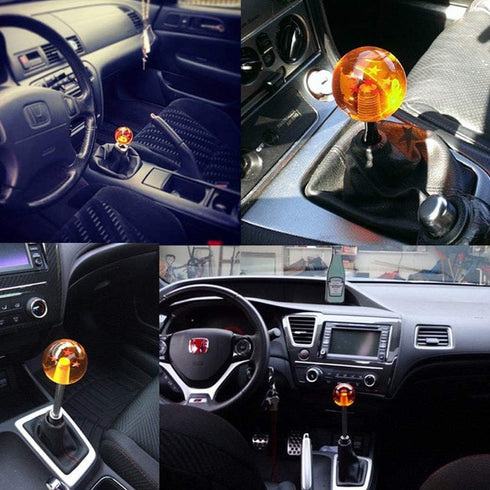 RASTP Dragon Ball Z Star Manual Gear Stick Shift Knob Universal Gear Shifter Knobs with Adapter Fits Most Car(5 Star)...