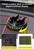 Non-slip Phone Pad for 4-in-1 Car, 2023 New Cool Glow in the Dark Car Dashboard Phone Mat with Temporary Car Parking Card Number Plate and Aromath...