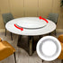 Geesatis Aluminium Alloy Turntable Bearing,5.5 Inch Round Dining Table Smooth Swivel Plate Hardware,Lazy Susan Hardware,1000 lbs Load Capacity,Pac...