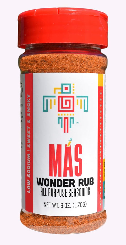 MAS Wonder Rub, All Purpose Seasoning 6 OZ - Award Winning - Low Sodium...
